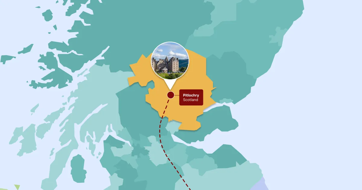 Travel to the Gateway to the Highlands, Pitlochry